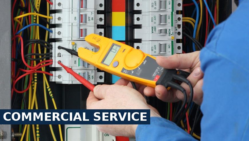 Commercial service electrical services Rush Green